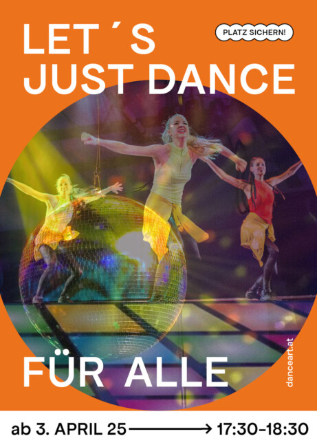 Let´s Just Dance a6 flyer lets just dance