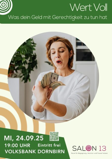Vortrag – Wert.Voll – Was dein Geld mit Gerechtigkeit zu tun hat 250924 wertvoll s1