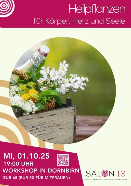 Workshop – Die wichtigsten Kräuter, die in keinem Haushalt fehlen dürfen 251001 heilpflanzen s1