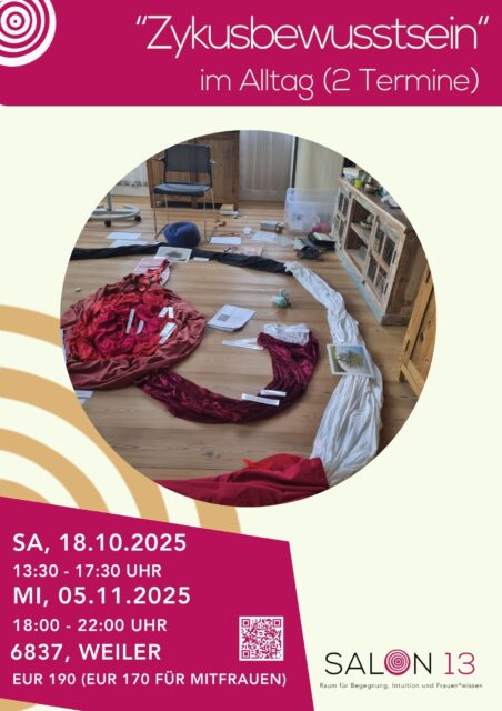 Workshop 2tlg. – Zyklusbewusstsein im Alltag 251018 zyklusws s1