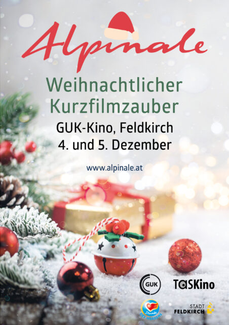 "Weihnachtlicher Kurzfilmzauber" der ALPINALE im GUK-Kino Feldkirch hoch alpinale 2025 xmas