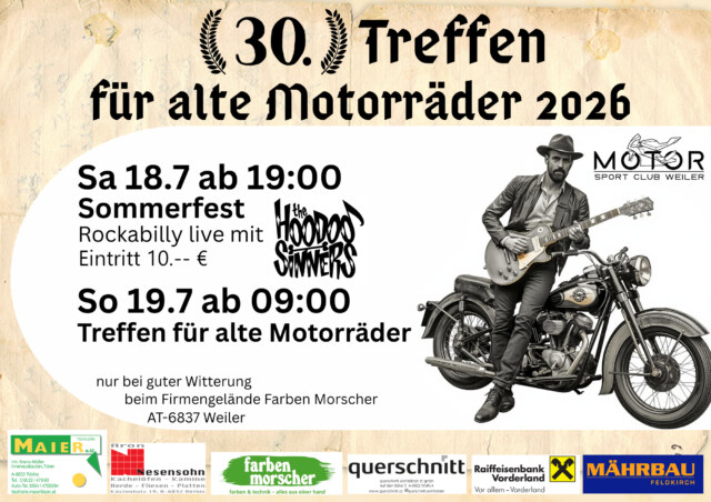 30. Treffen für alte Motorräder
